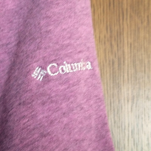 Columbia Purple Sweatshirt Hoodie Size 1X - Picture 2 of 12